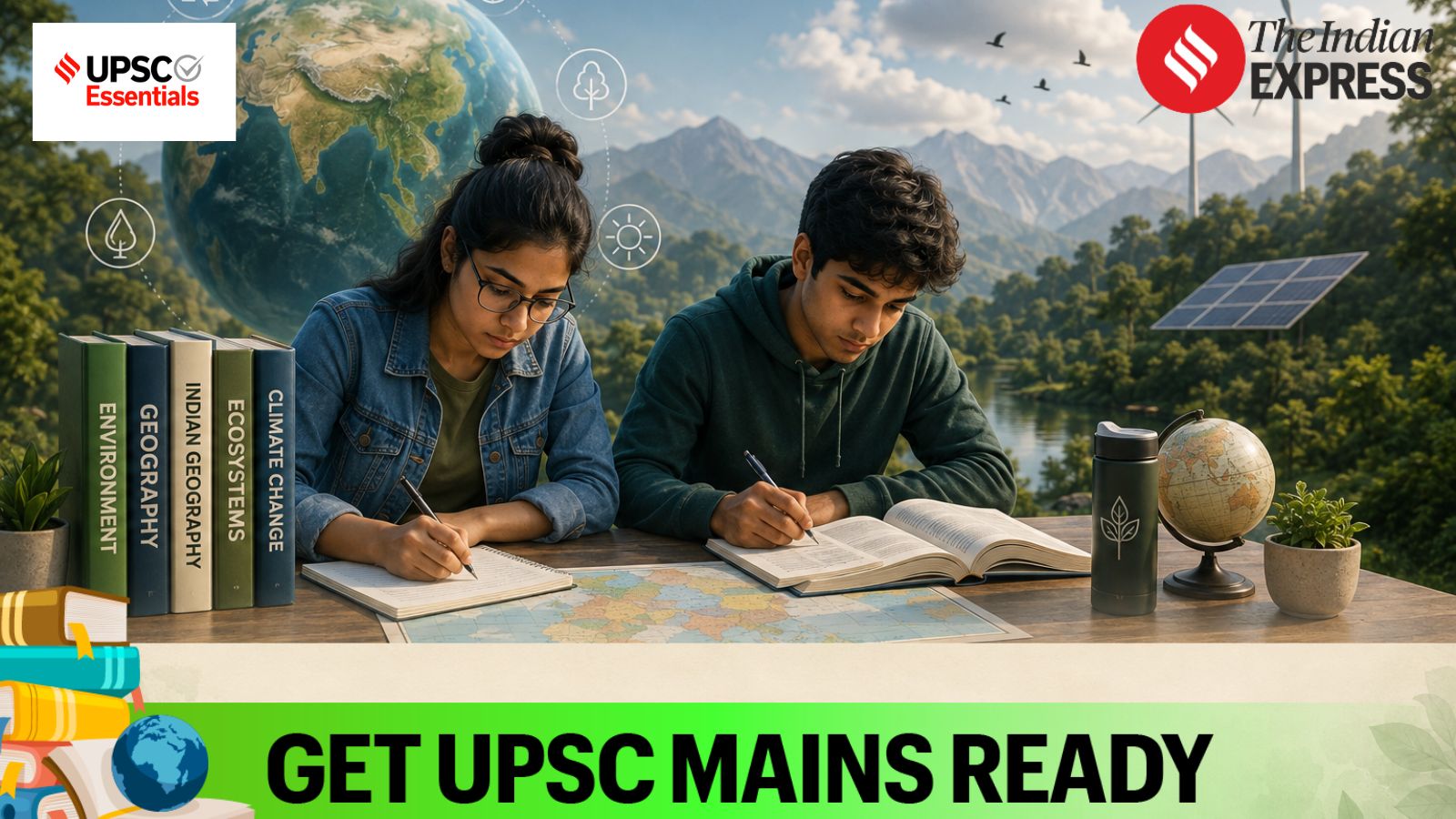 UPSC CSE मेन्स 2026: पर्यावरण और भूगोल के लिए अनिवार्य रिवीजन चेकलिस्ट