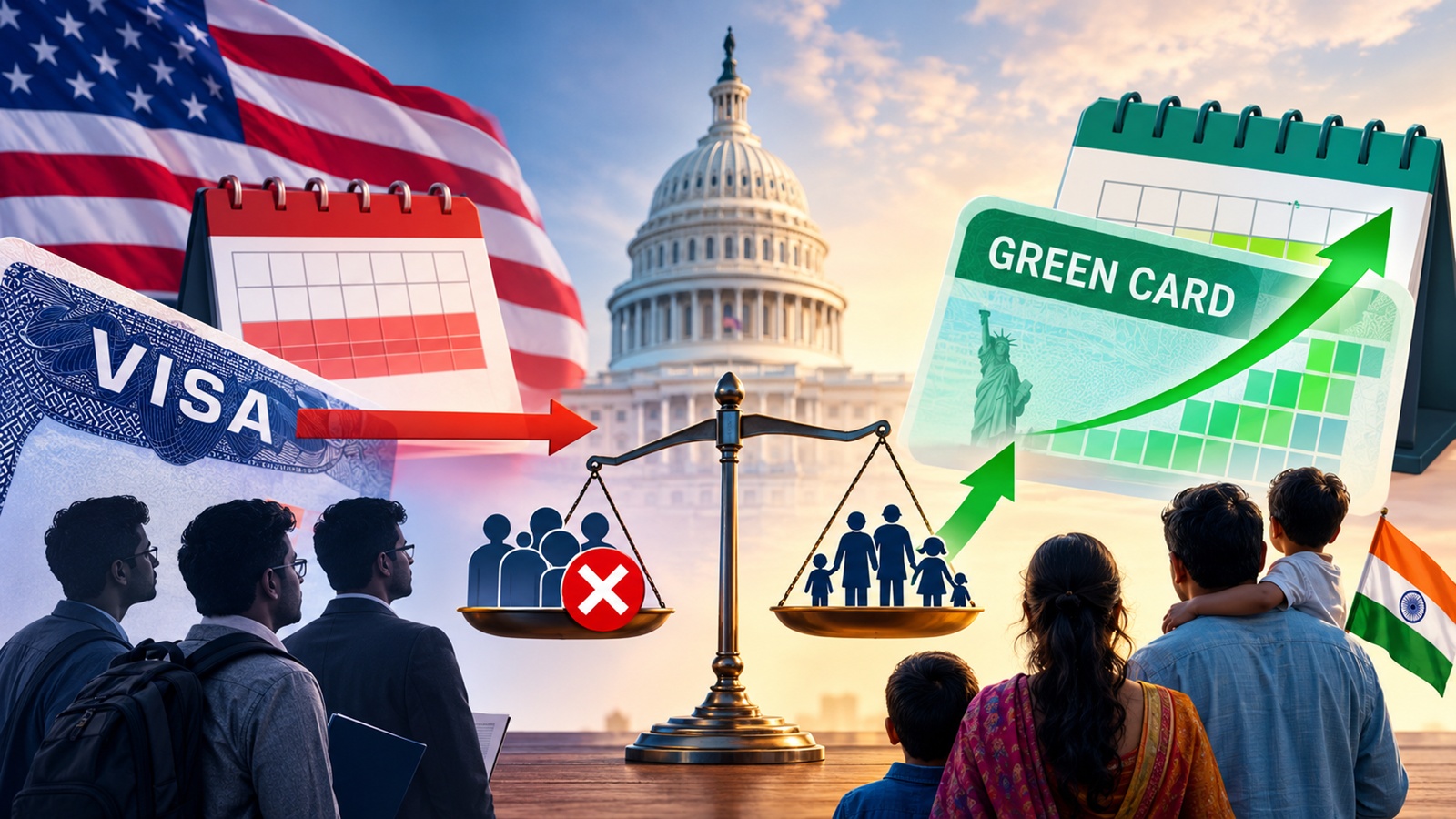 US Green Card September bulletin: Why some Indians got no relief while family applicants did?
