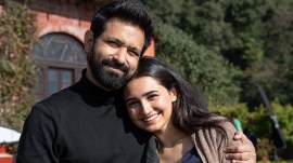 Vedika Pinto and Vikrant Massey