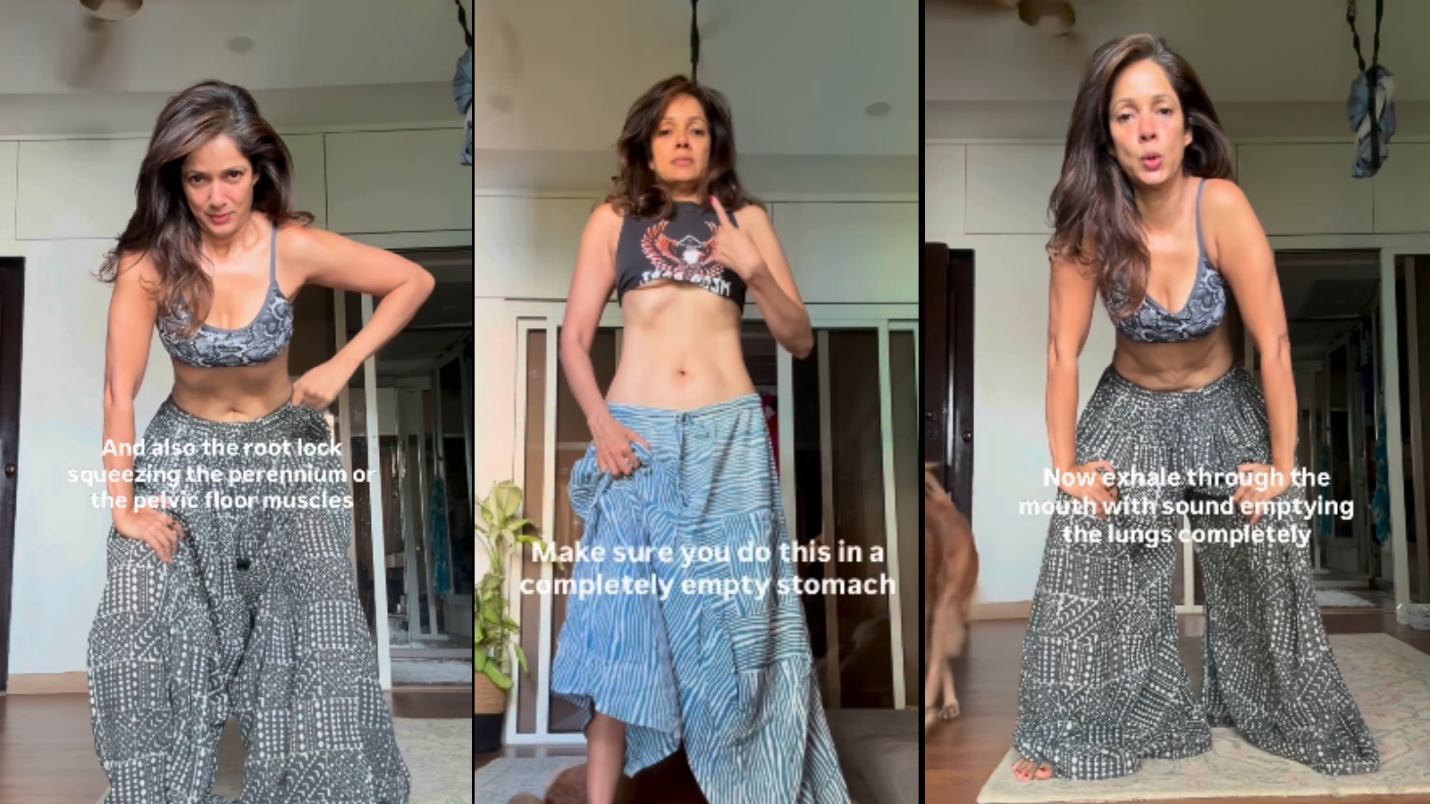 Vidya Malavade shares Uddiyana Bandha tutorial: How to practise it safely – national Vidya Malavade shares Uddiyana Bandha tutorial: How to practise it safely – national