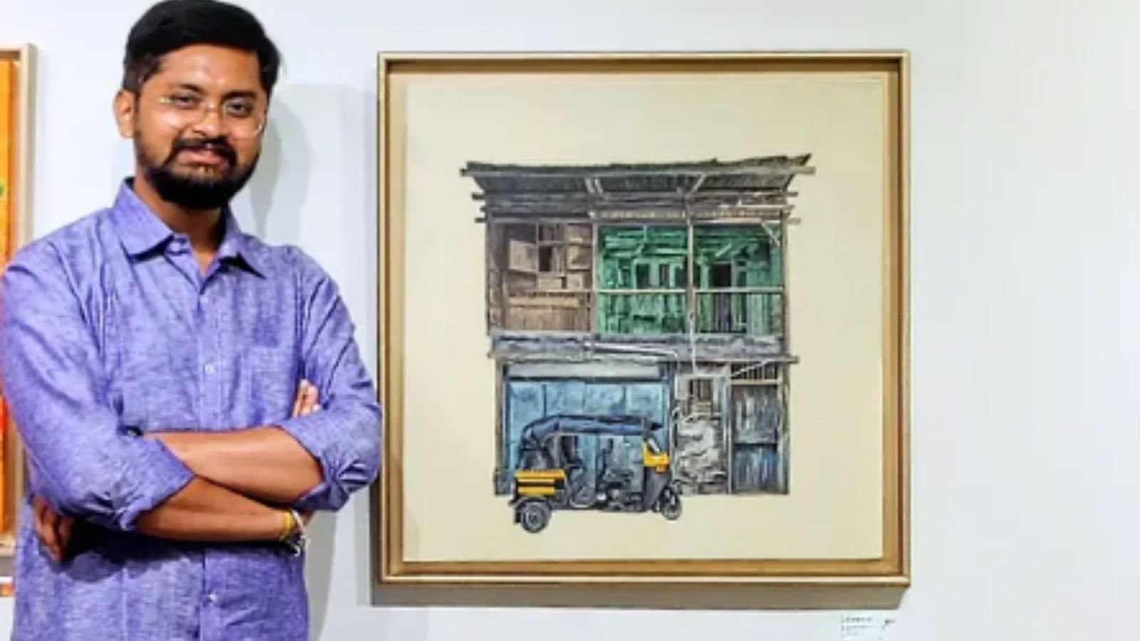 চিত্রশিল্পীর তুলিতে পুনের ঐতিহ্যবাহী ওয়াদা 살아 있다