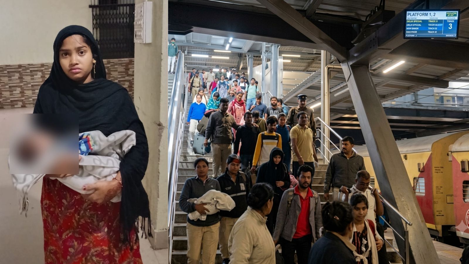 बेंगलुरु पुलिस की मानवता: अवैध प्रवासी महिला को प्रसव में दी मदद, नवजात की देखभाल भी की