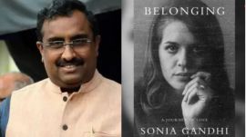 Sonia Gandhi memoir Ram Madhav