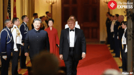 Donald Trump hosts White House state dinner for Xi Jinping