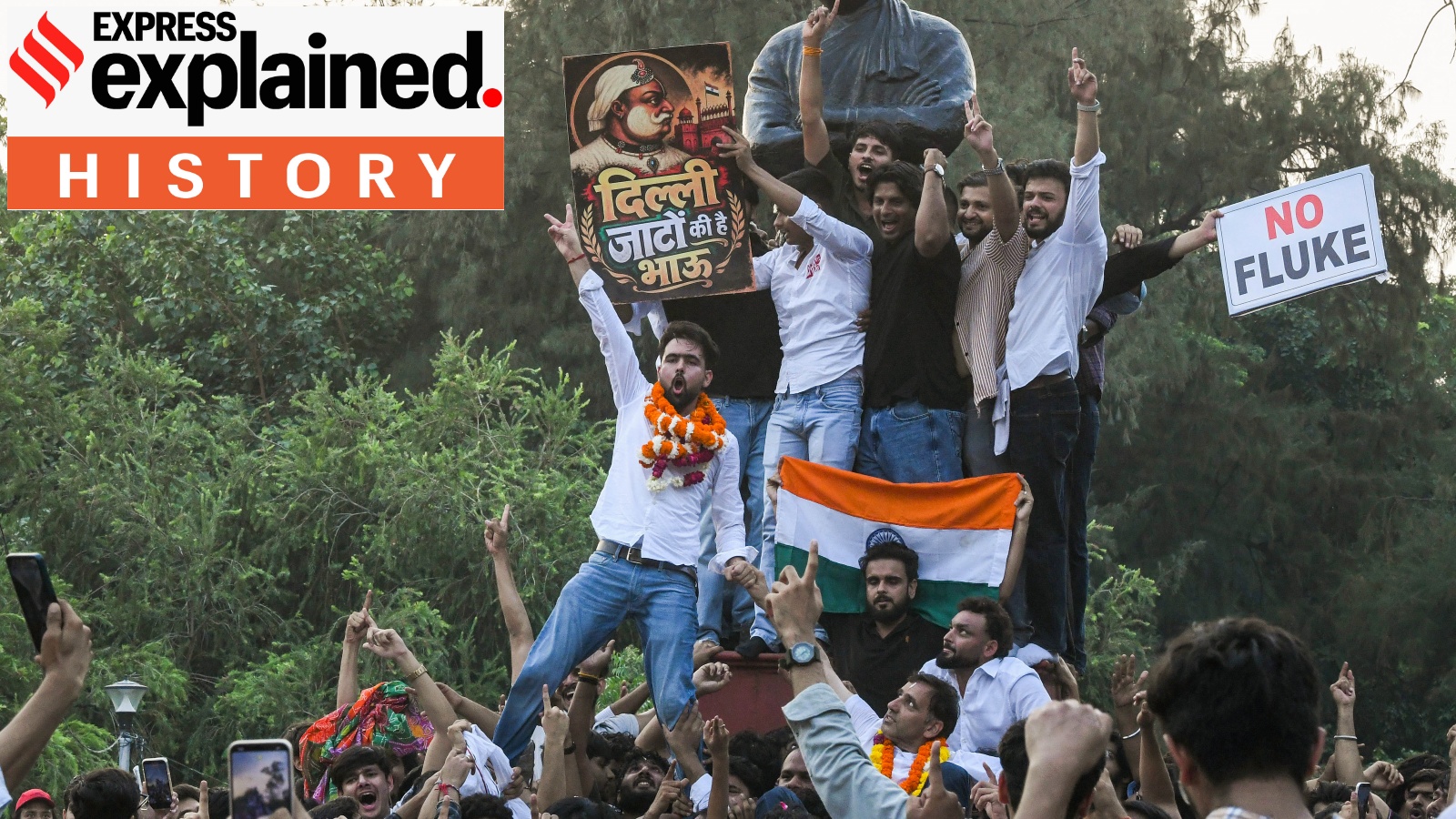 From a Rs.150 grant to a high-stakes political battleground: A brief history of DUSU elections