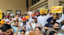 24GMADAMohali ED Punjab AAP Mohali GMADA searches