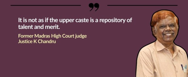 Former Madras High Court Judge Justice K Chandru