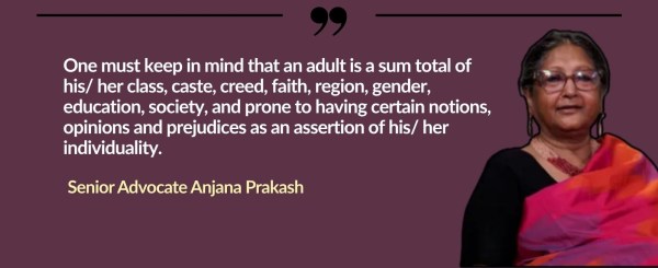 Senior Advocate Anjana Prakash