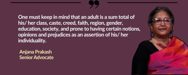 Senior Advocate Anjana Prakash