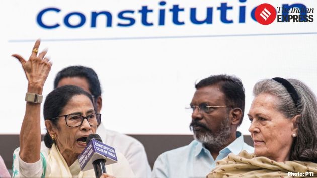 TMC leader Mamata Banerjee reiterated the demand for the resignation of Gyanesh Kumar