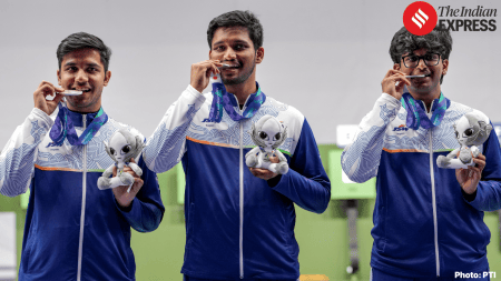 India Wins 3 Shooting Medals