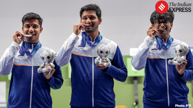 India Wins 3 Shooting Medals