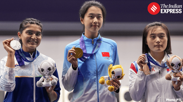 Esha Singh strikes silver in 25m pistol