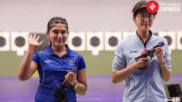 Esha Singfh has clinched the silver medal in the women’s 25m pistol in a thrilling final at the Asian Games in Aichi-Nagoya on Monday