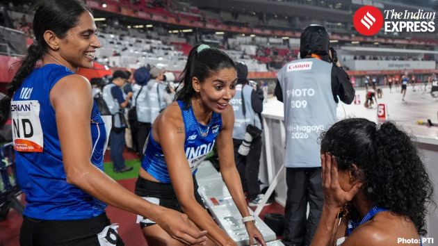 The quartet of Kiran, Poovamma Machettira, Prachi and Vithya Ramraj clocked 3:29.69 to finish ahead of Bahrain