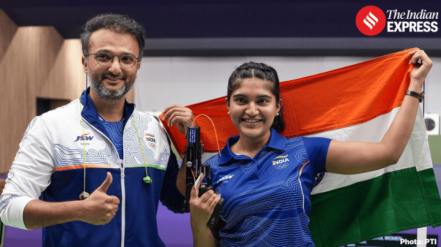 She finished 15th with a score of 572, while India’s team narrowly missed out on a bronze medal