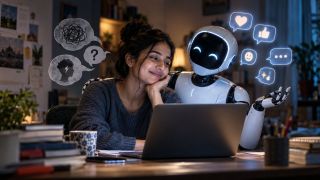 Instead of asking only whether a chatbot understands us, perhaps we should ask what it means for a machine to become extraordinarily good at making us feel understood. (Image generated using AI)
