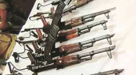 The arms were allegedly stolen from a room inside the Madras Regiment premises. (Representational image)