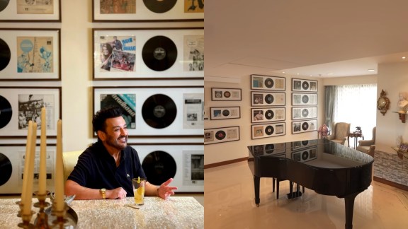 Adnan Sami home tour video