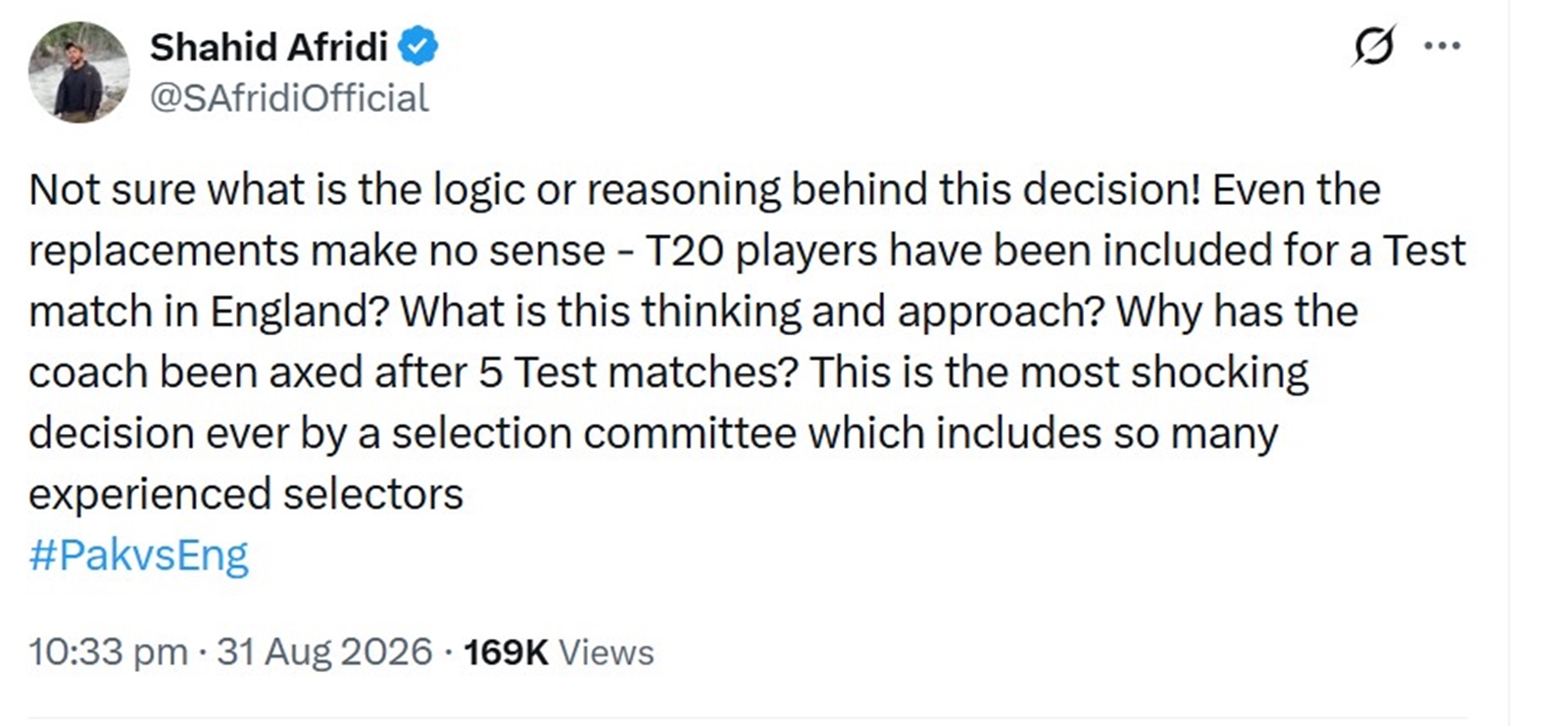 Shahid Afridi