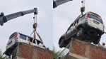 Anand Mahindra Bihar rooftop SUV