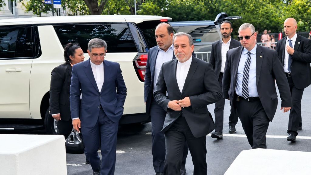 Iranian Foreign Minister Abbas Araghchi arrived in New York on Monday.