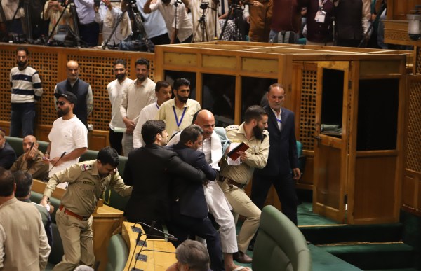 BJP Walks Out Of J&K Assembly Over Discussion On Statehood Resolution