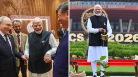 Key moments from BRICS Summit in Delhi. (Photo Credits: X/@narendramodi)