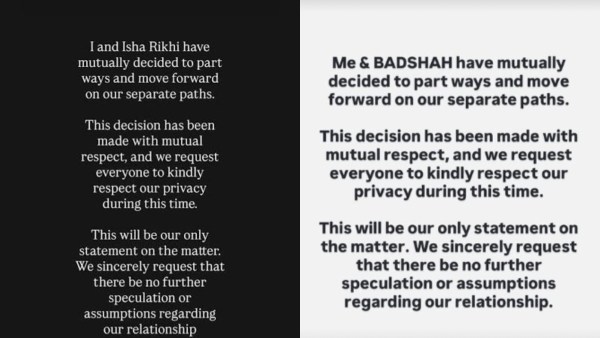 Badshah and Isha Rikhi