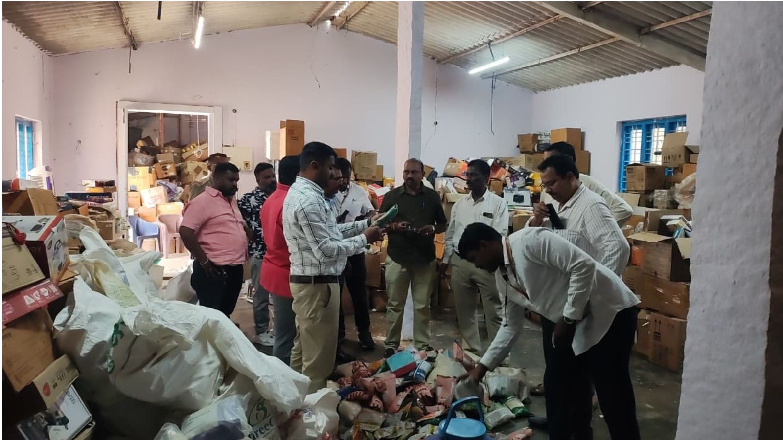 Expired, relabelled for sale: Rs 3-cr foods seized in Bengaluru Amazon, Instamart raids