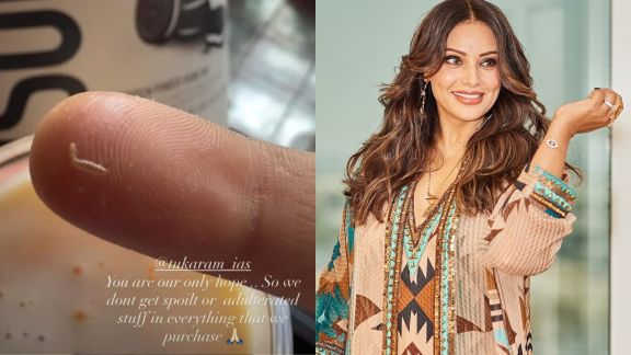Bipasha Basu finds worms in her protein powder