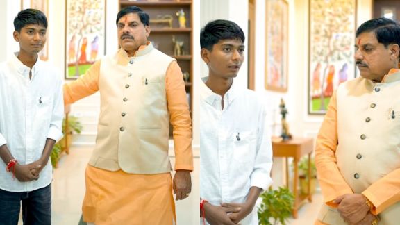 Bittu Tabahi meets Madhya Pradesh CM
