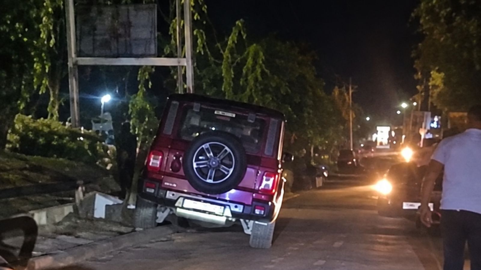 Chandigarh woman crashes SUV into bikers and pole after pressing accelerator in panic