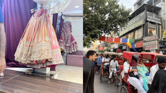 Chandni Chowk bridal lehengas