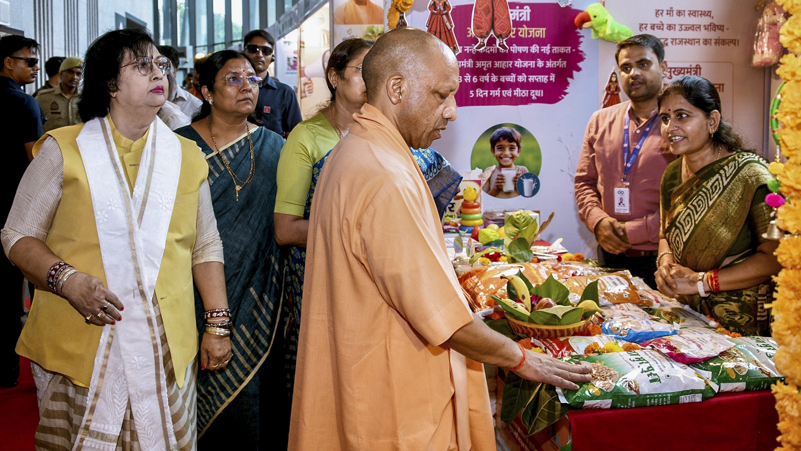 Even kids’ nutrition used to be influenced by liquor mafia: CM Yogi Adityanath