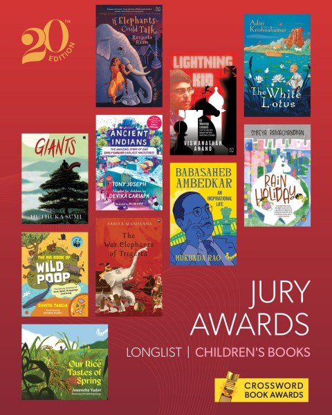 The Crossword Book Awards children's longlist.