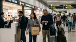 Delhi Airport duty-free passport scanning