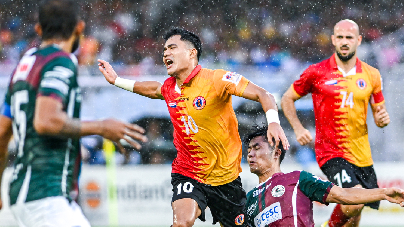 East Bengal and Mohun Bagan Meet in Kolkata Derby