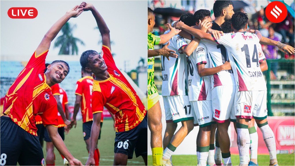 East Bengal vs Mohun Bagan Calcutta Football League Live Score