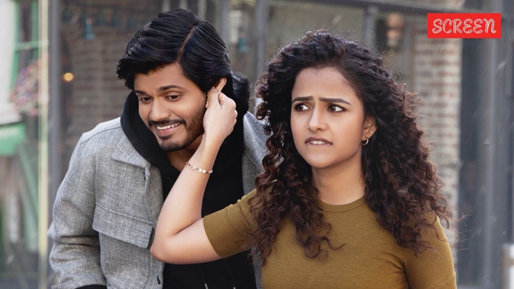 Anand Deverakonda and Vaishnavi Chaitanya in Epic: First Semester, directed by Aditya Hasan
