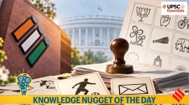 Knowledge Nugget | How does the Election Commission allocate election symbols? UPSC CSE, UPSC IAS, UPSC 2027