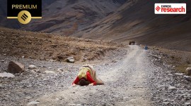 A pilgrim on the Kailash kora (circumambulation) Wikipedia