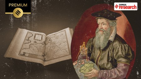 Gerardus Mercator and his 1595 atlas (Wikipedia, edited by Abhishek Mitra)