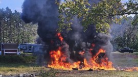 F-16 fighter jet crashes during training in Michigan; pilot ejects safely