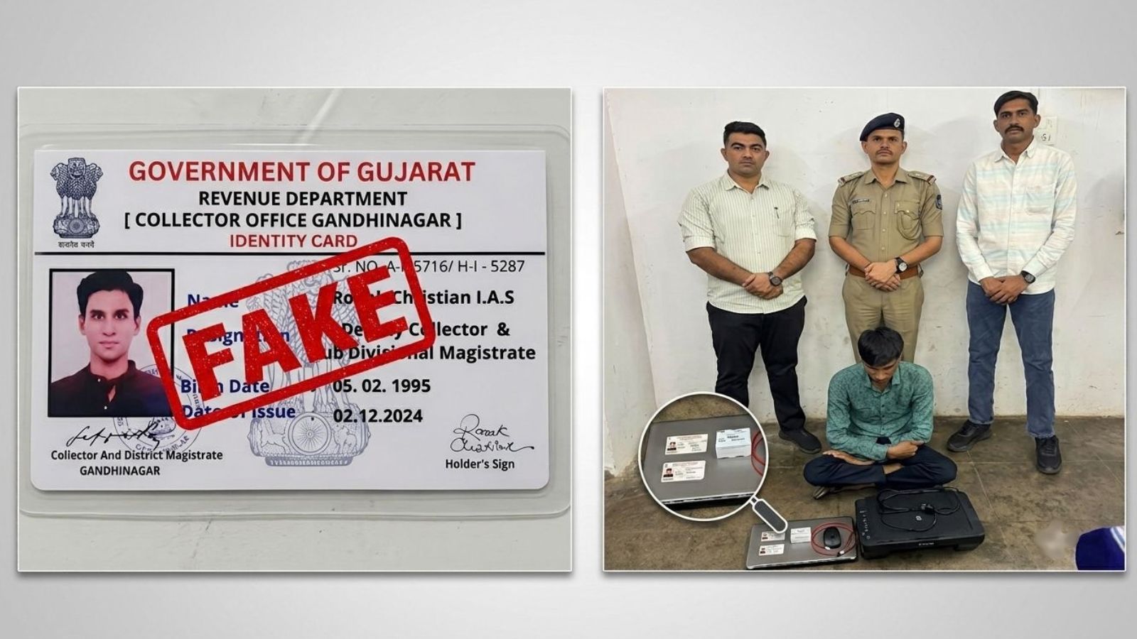 Fraudster Posing as IAS Officer Dupes Gujarat Man of ₹7.7 Lakh