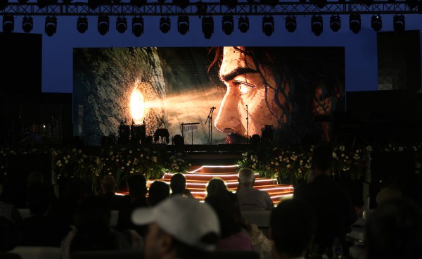 The first International Film Festival of Jammu and Kashmir (IFFJK) began in Srinagar on Monday, featuring 135 shortlisted films from India and abroad and aiming to strengthen the region’s links with the national and international film industry.Express Photo by Shuaib Masoodi 07-9-2026