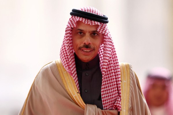 Saudi Foreign Minister Prince Faisal bin Farhan Al Saud (Abdul Saboor/Pool Photo via AP)