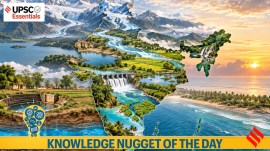 Knowledge Nugget | How secure are India’s freshwater resources? (UPSC,UPSC IAS, UPSC CSE 2027)