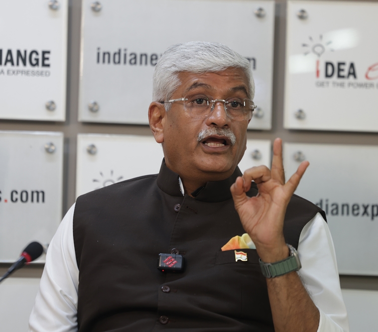Gajendra Singh Shekhawat at Idea Exchange: ‘This generation is over-powered with information. To deal with them, you have to change... In a tsunami, only flexible trees that bend can stay alive’