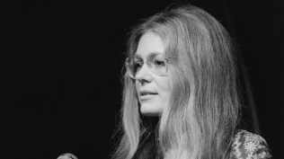 Gloria Steinem at a women's conference held at the LBJ Library in 1975. (Wikimedia Commons)